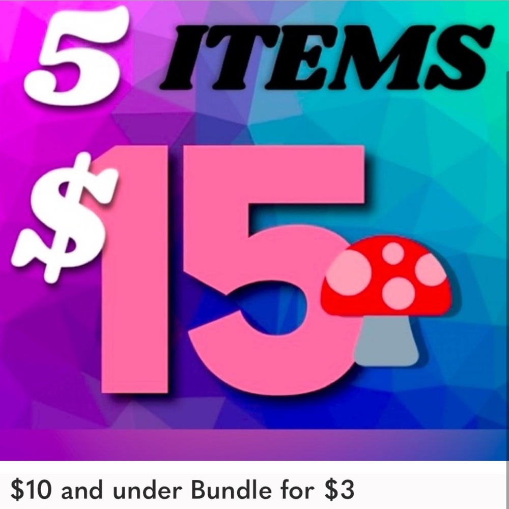 Items $10 / under Qualify! New Markdowns 
L👀K for Bonus Free with bundle…